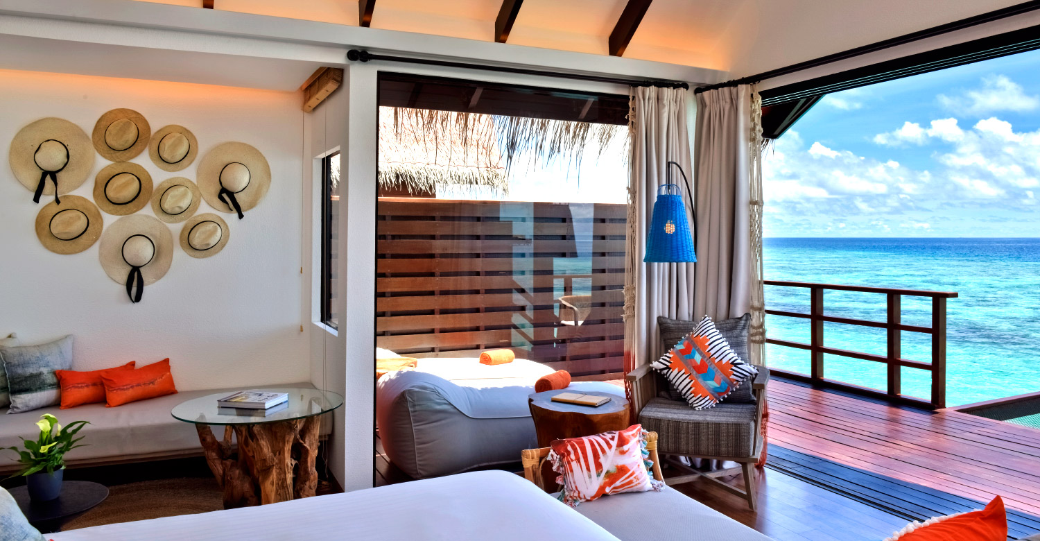 Ocean water villa of Grand Park Kodhipparu Maldives.