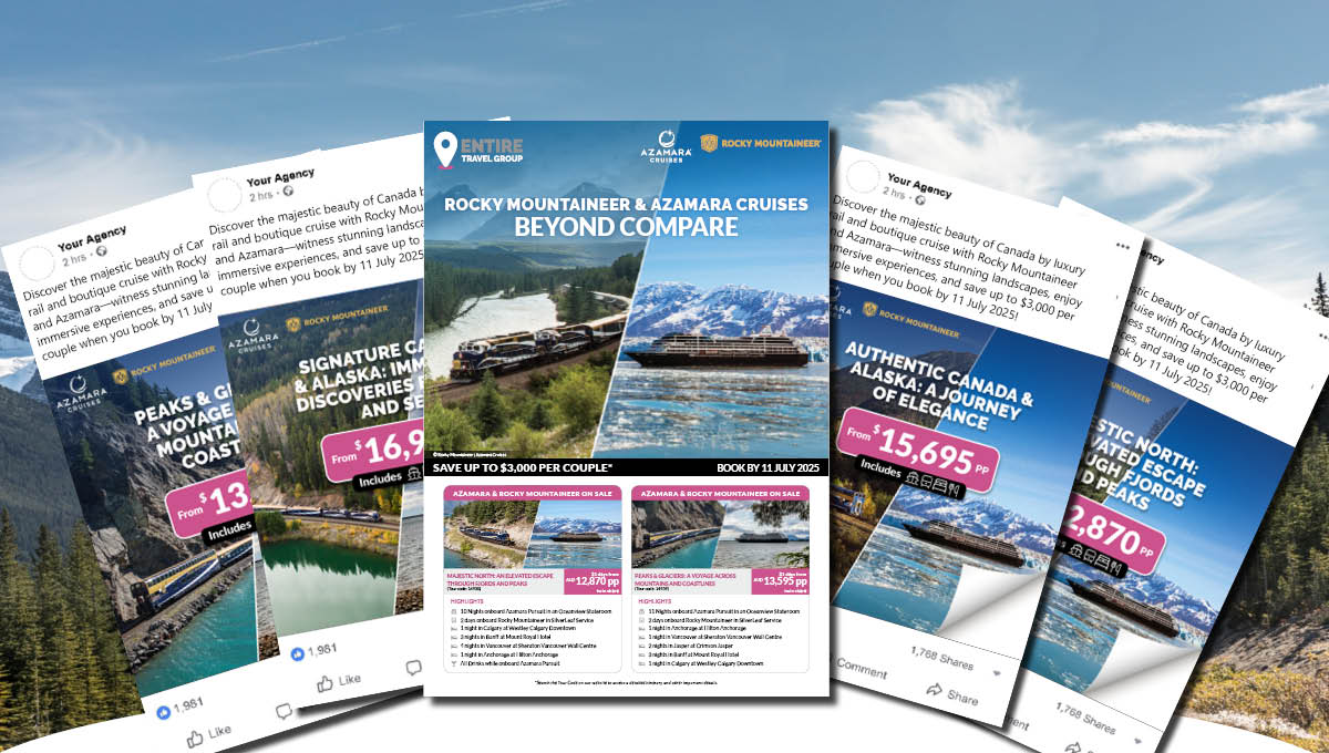 Rocky Mountaineer & Azamara Cruises (June 2025)
